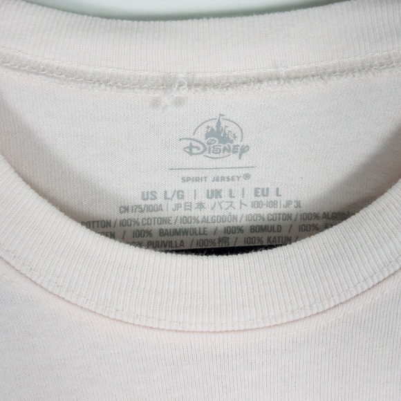 Walt Disney World Light Pink and Gold Long Sleeve Spirit Jersey - Picture 9 of 14